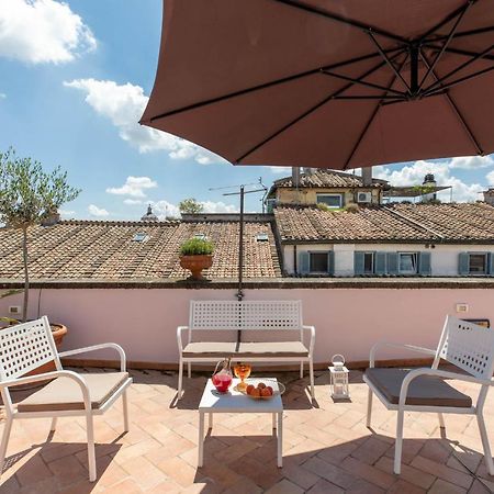 Ferienwohnung Iflat Penthouse In Campo De' Fiori Rom Exterior foto