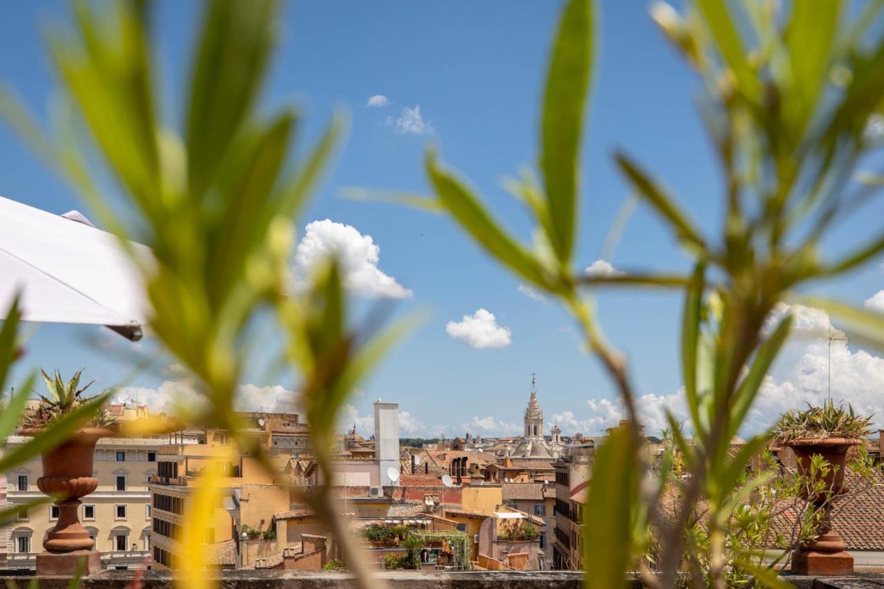 Ferienwohnung Iflat Penthouse In Campo De' Fiori Rom Exterior foto