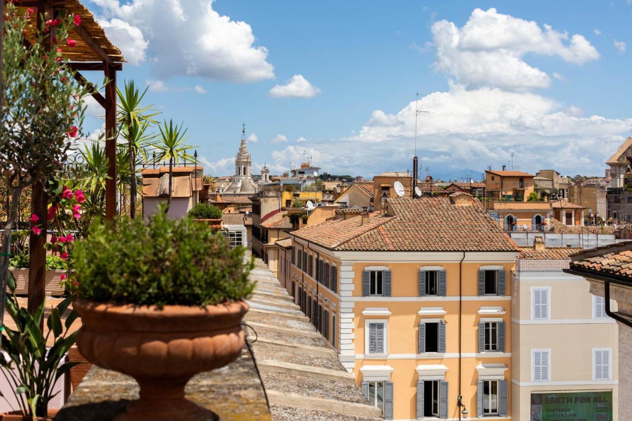 Ferienwohnung Iflat Penthouse In Campo De' Fiori Rom Exterior foto