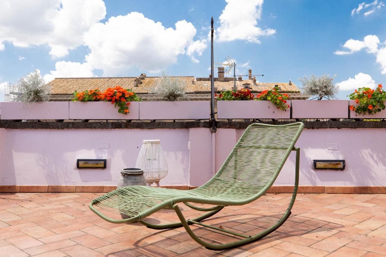 Ferienwohnung Iflat Penthouse In Campo De' Fiori Rom Exterior foto